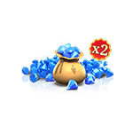 300 Diamonds (150+150) first recharge!