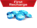 500 Diamonds (250+250) first recharge